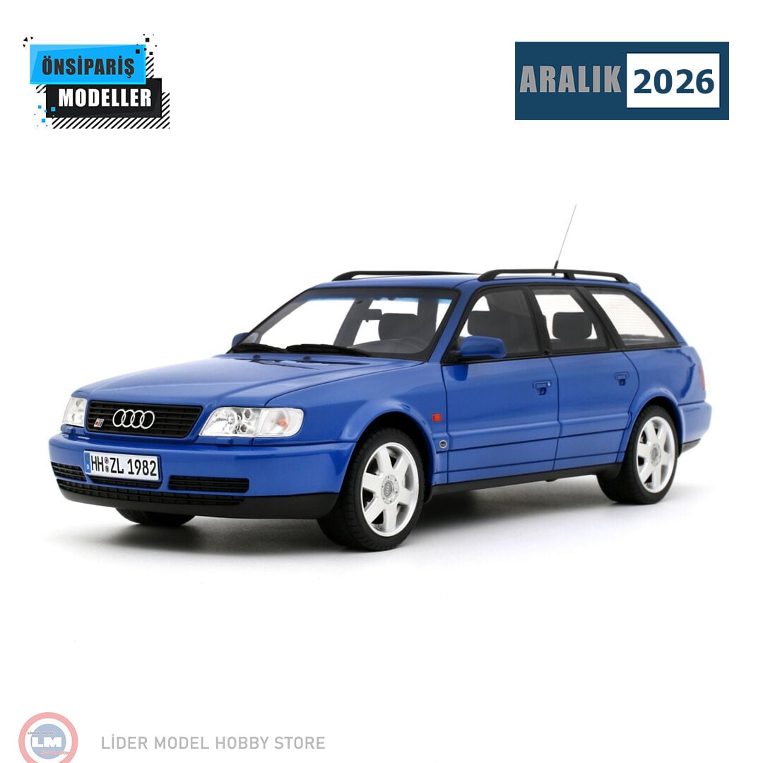 1:18 Otto Audi S6 Plus C4 Avant Nogaro Blue Pearl 1995
