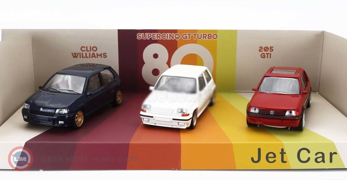 1:43 Youngtimers - 3 lü SET JET-CAR