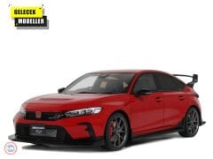 1:18 OTTO 2024 Honda Civic Type R FL5 Mugen Rally Red