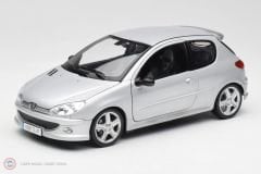 1:18 Norev 2003 Peugeot 206 RC Aluminium Silver