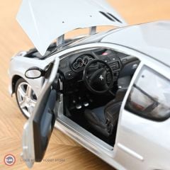 1:18 Norev 2003 Peugeot 206 RC Aluminium Silver