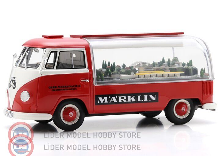 1:18 Schuco 1959 Volkswagen T1a Bulli Promotion Van Car Marklin