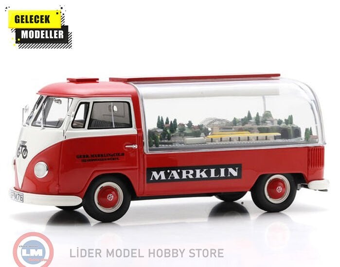 1:18 Schuco 1959 Volkswagen T1a Bulli Promotion Van Car Marklin