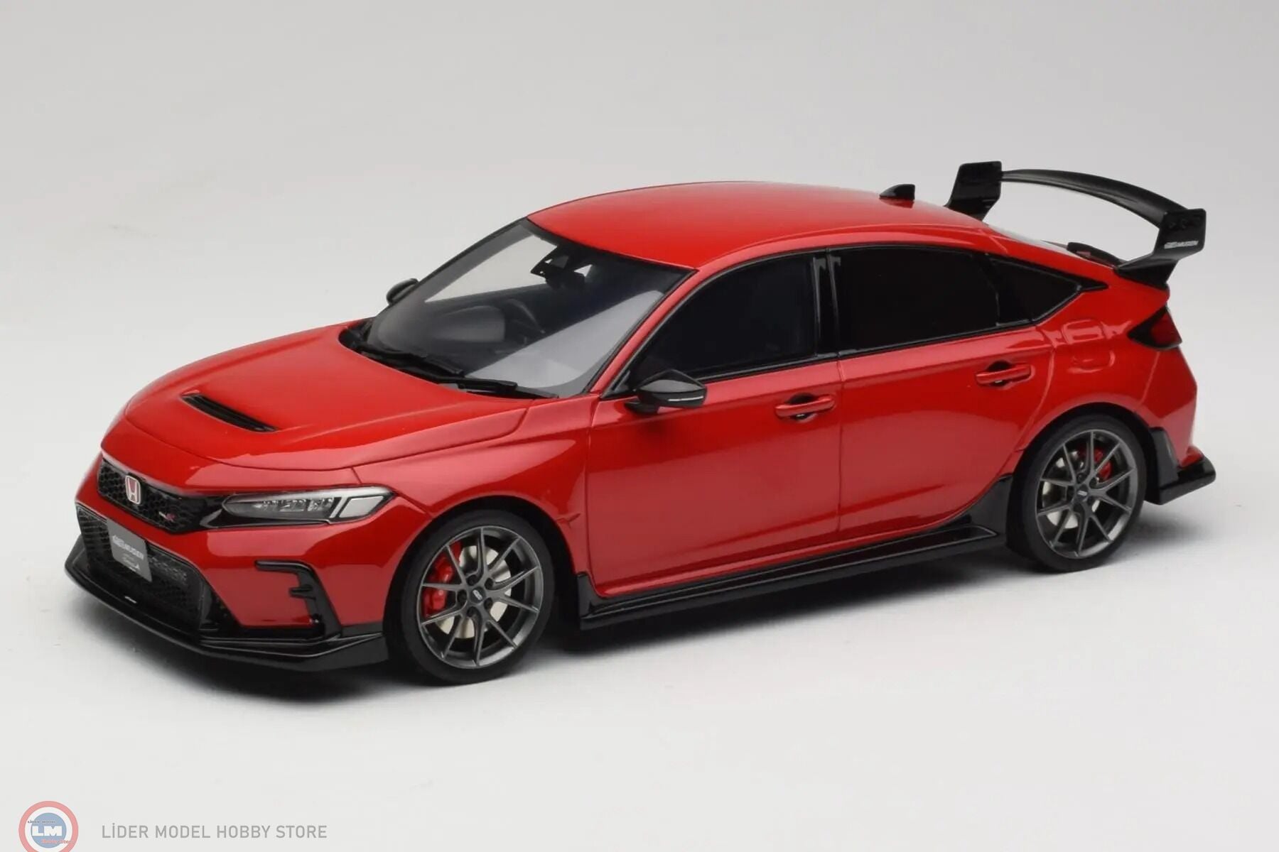 1:18 OTTO 2024 Honda Civic Type R FL5 Mugen Rally Red