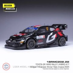 1:18 IXO 2024 Toyota Yaris Rally 1 #17, WRC, Rally Croatia