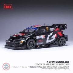 1:18 IXO 2024 Toyota Yaris Rally 1 #17, WRC, Rally Croatia