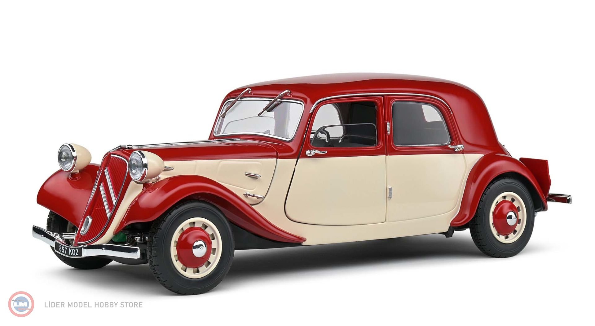 1:18 1937 Citroen Traction 7 Rouge