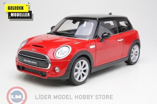 1:18 Welly 2014 Mini Cooper S - red