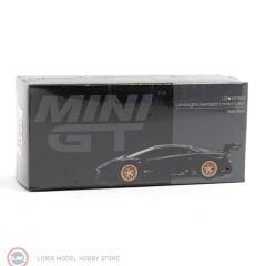 1:64 Mini GT 2025 Lamborghini AVENTADOR LBWORKS LIMITED EDITION MATTE BLACK