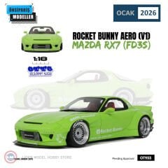 1:18 2015 Mazda RX7 FD3S Rocket Bunny Aero