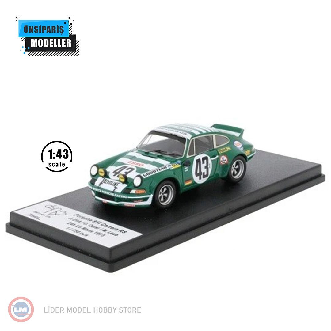 1:43 Trofeu 1973 Porsche Carrera RS 24h Le Mans No43