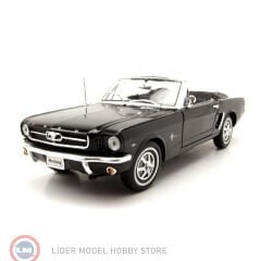 1:18 Welly 1964 Ford Mustang Cabrio 1/2 - black