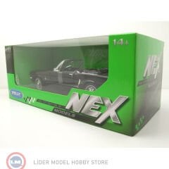 1:18 Welly 1964 Ford Mustang Cabrio 1/2 - black