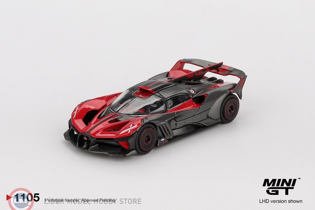 1:64 Mini GT 2026 Bugatti BOLIDE - RED ULTIMATE