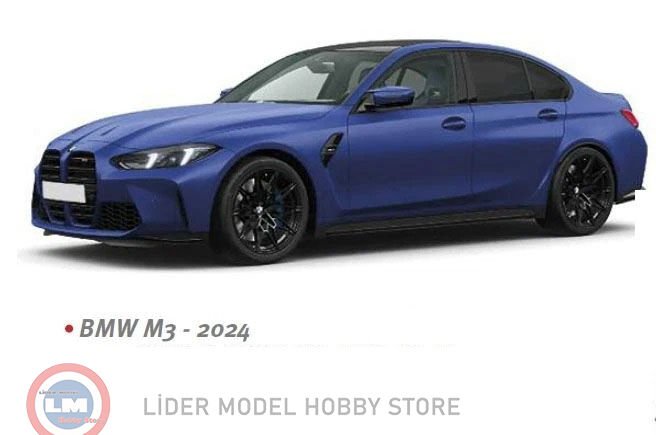 1:18 Minichamps 2024 BMW 3-SERIES M3 (G80)