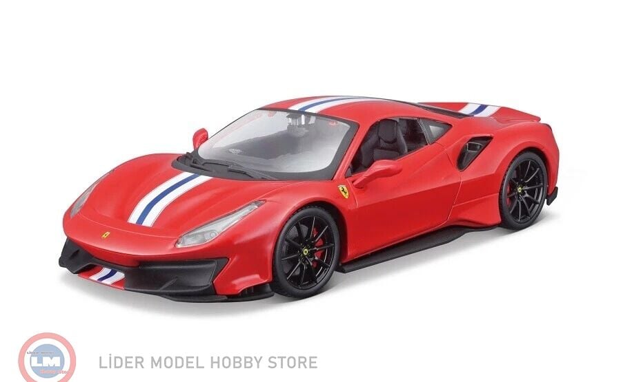 1:24 Burago 2018 Ferrari 488 PISTA Red