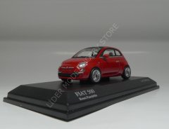 1:64 2007 Fiat 500 Coupe Red