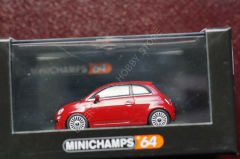 1:64 2007 Fiat 500 Coupe Red