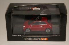 1:64 2007 Fiat 500 Coupe Red