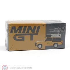 1:64 Mini GT 1981 Land Rover RANGE ROVER C.SWOBODA & K.MENTEL WINNER CAMEL TROPHY SUMATRA