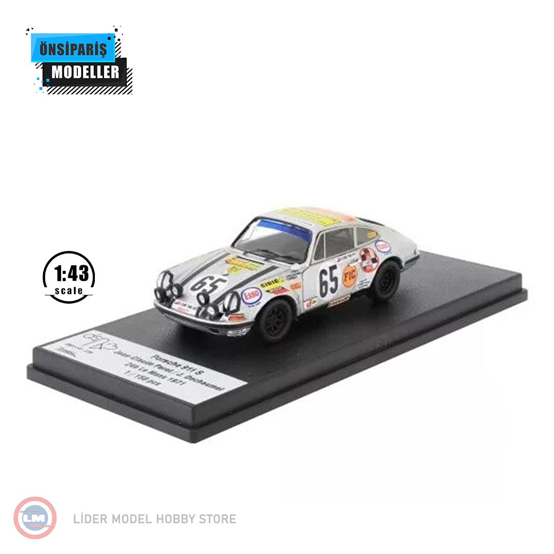 1:43 Trofeu 1971 Porsche 911 S 24h Le Mans No65