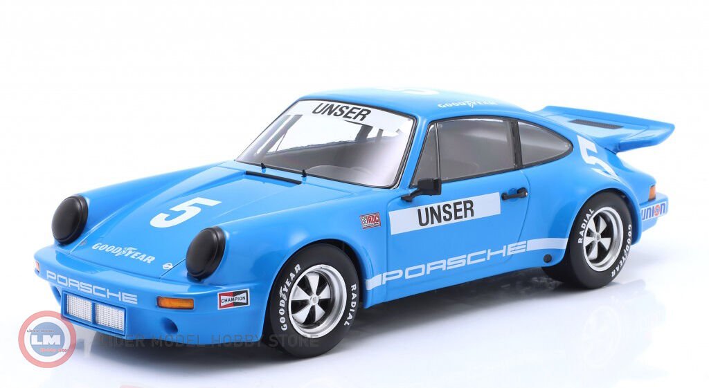 1:18 WERK83 1974 Porsche 911 Carrera 3.0 RSR #5 Bobby Unser