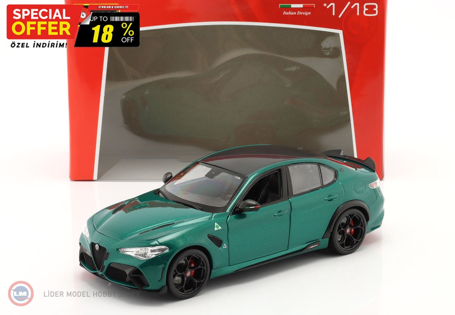1:18 2020 Alfa Romeo Giulia GTA