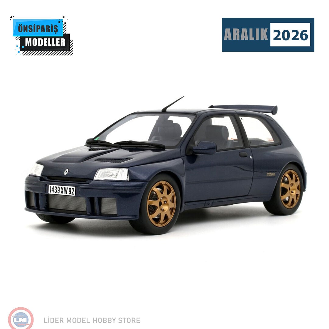 1:18 Otto Renault Clio Williams Maxi Blue Sport
