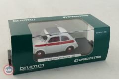 1:43 Brumm 1959 Fiat 500 Sport Tetto Apribile