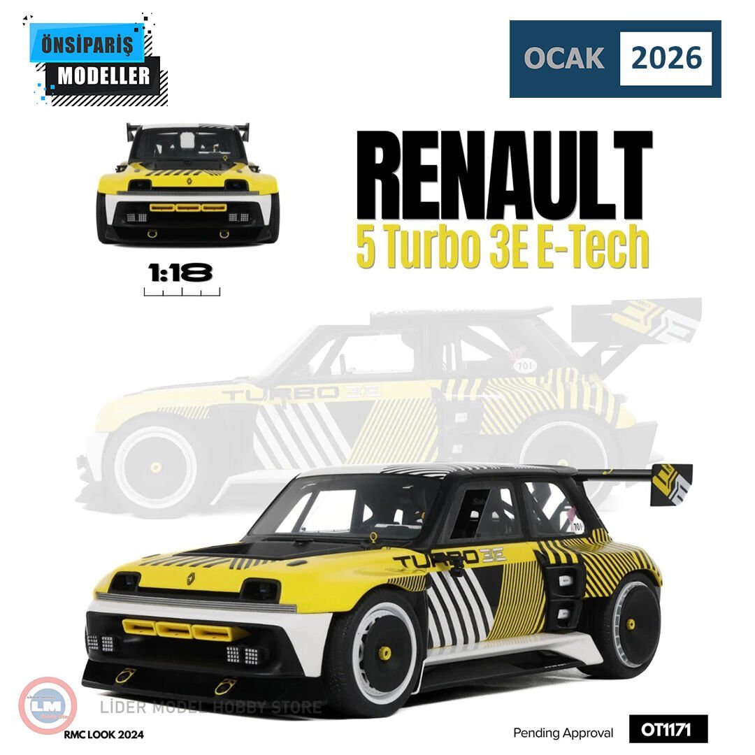 1:18 2024 Renault 5 Turbo 3E E-Tech