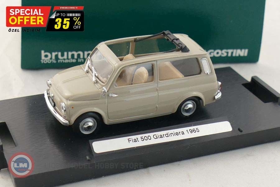 1:43 Brumm 1965 Fiat 500 Giardiniera
