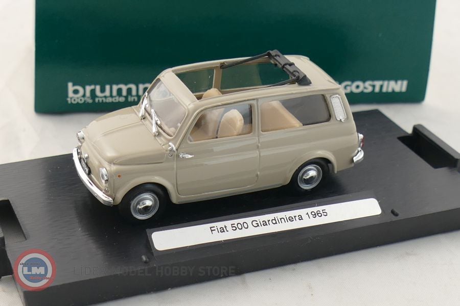 1:43 Brumm 1965 Fiat 500 Giardiniera