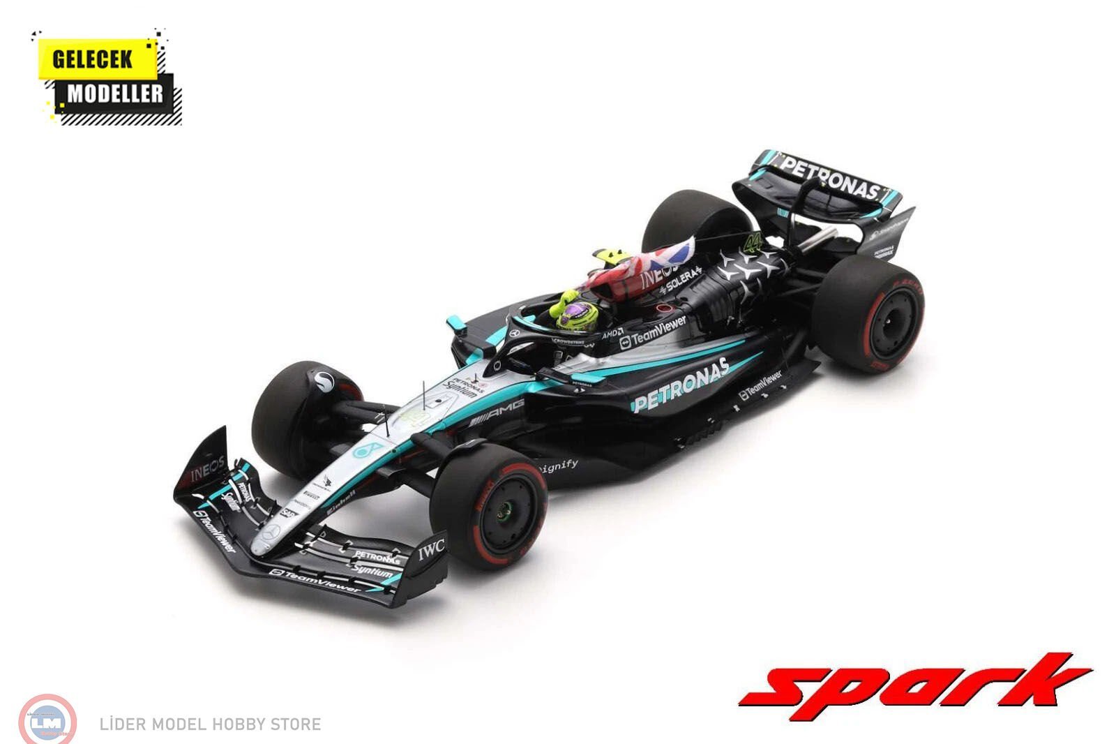 1:18 Spark 2024 Mercedes Benz GP - F1 W15 EQ Performance Team Amg Petronas #44