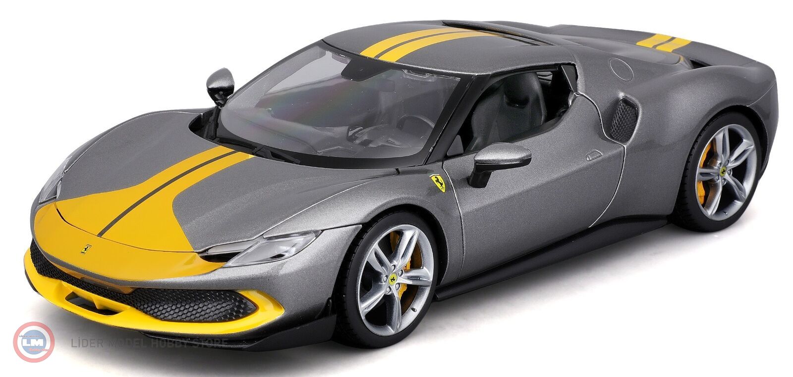 1:18 Burago 2022 Ferrari 296 GTB ASSETTO FIORANO