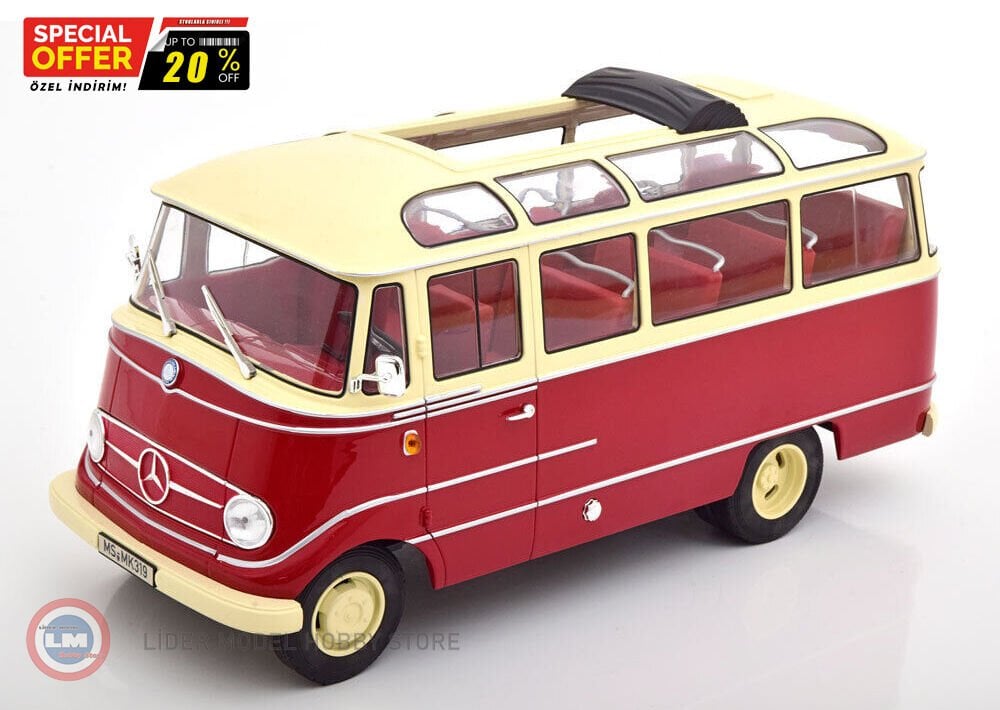 1:18 1960 Mercedes Benz O319 Bus