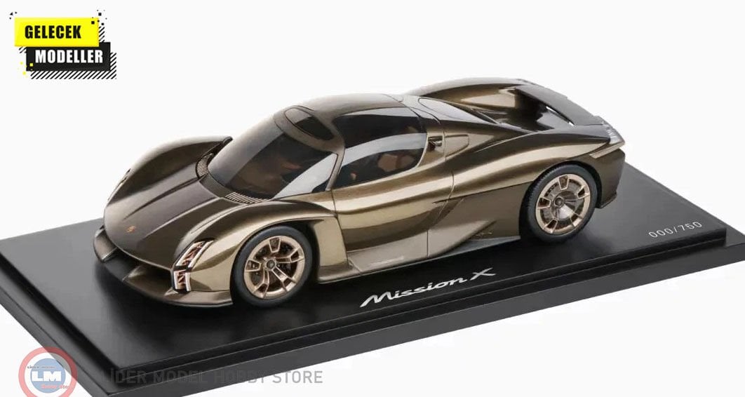 1:18 Spark 2023 Porsche Mission X Rocket Metallic