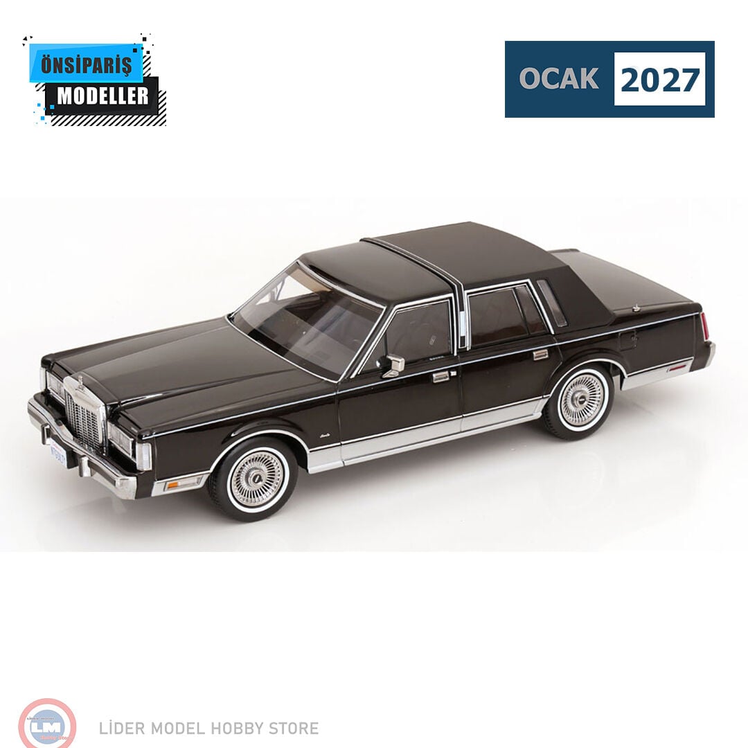 1:18 KK Scale Lincoln Town Car The Lincoln Lawyer Movie 1985