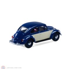 1:64 Schuco Volkswagen Beetle 2-tone Drk.BlueIvory