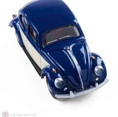1:64 Schuco Volkswagen Beetle 2-tone Drk.BlueIvory
