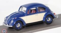 1:64 Schuco Volkswagen Beetle 2-tone Drk.BlueIvory