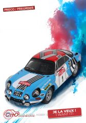 1:12 1973 Renault Alpine A110 1800 No1 Winner Rally Sanremo