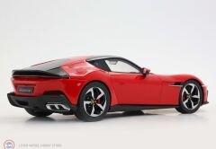 1:18 BBR Ferrari 12Cilindri Coupe - Rosso Corsa silver rims and red brakes & Showcase