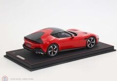 1:18 BBR Ferrari 12Cilindri Coupe - Rosso Corsa silver rims and red brakes & Showcase