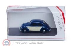 1:64 Schuco Volkswagen Beetle 2-tone Drk.BlueIvory