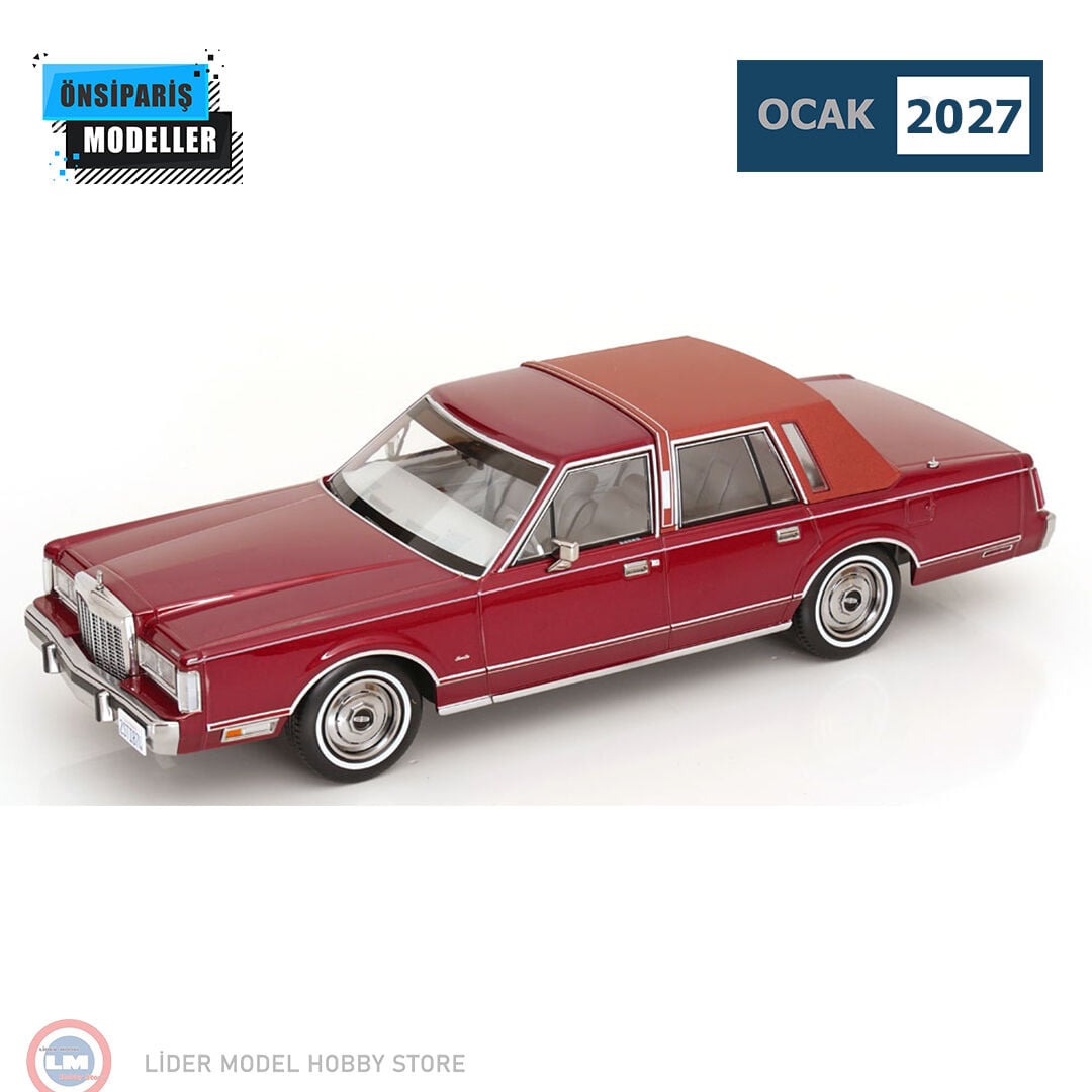 1:18 KK Scale Lincoln Town Car Point Break Movie 1985