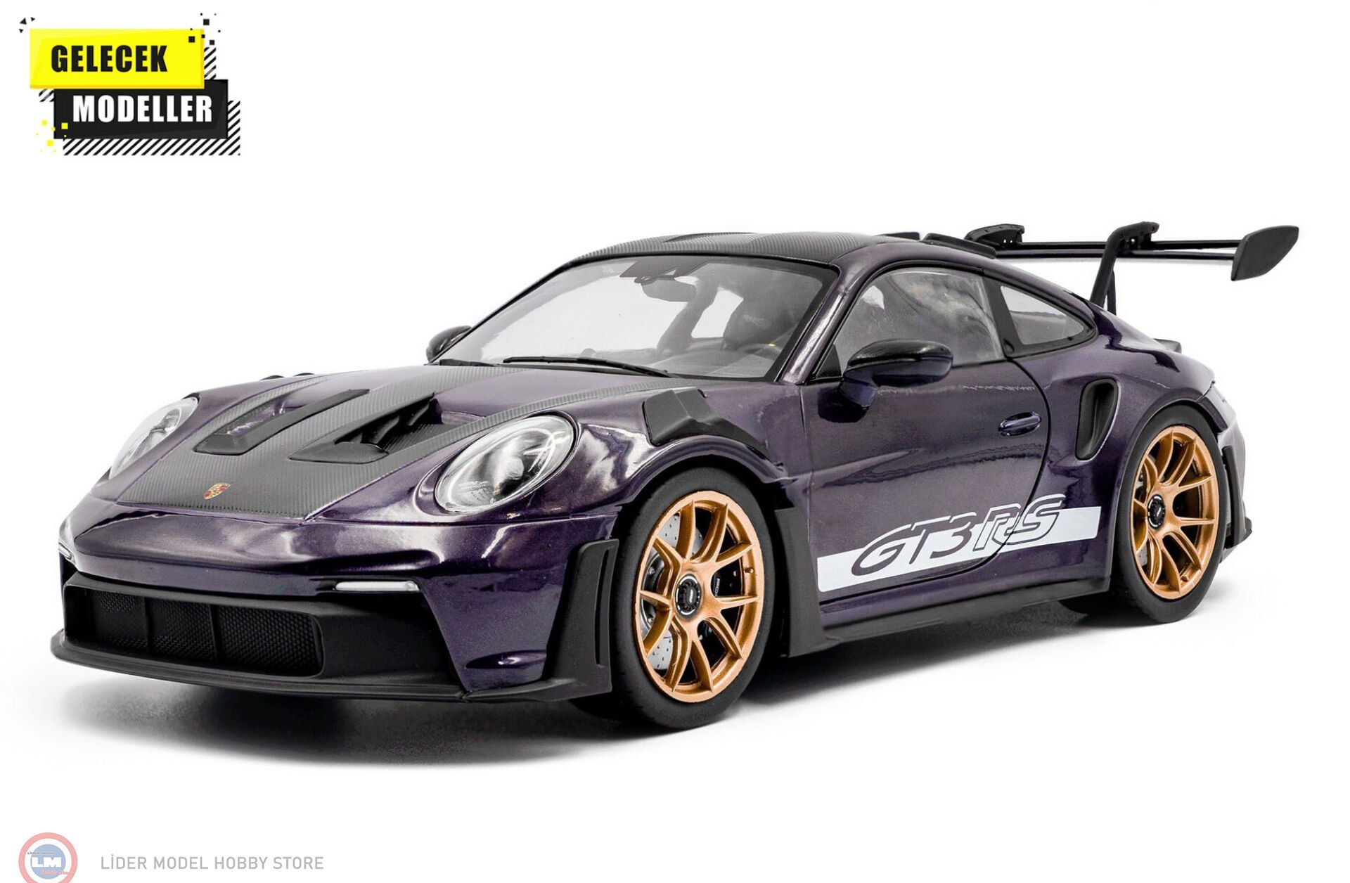 1:18 Solido Porsche 911 GT3 RS Weissachpaket - viola lila 2024