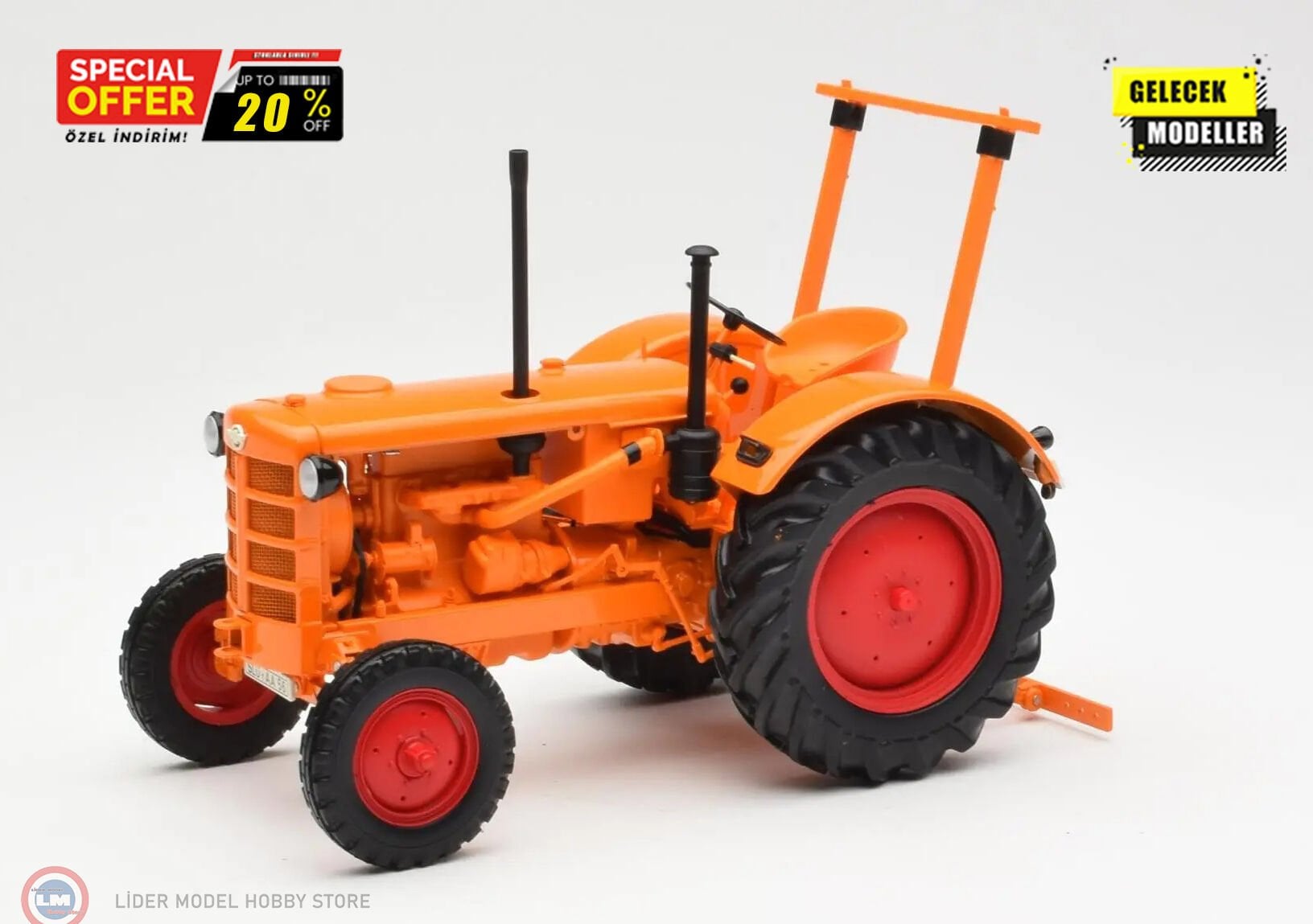 1:18 Minichamps 1953 Hanomag R28 Farm Traktör