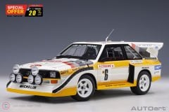 1:18 Autoart 1986 Audi Sport Quattro S1 Rally Monte Carlo 1986 #6