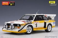 1:18 Autoart 1986 Audi Sport Quattro S1 Rally Monte Carlo 1986 #6