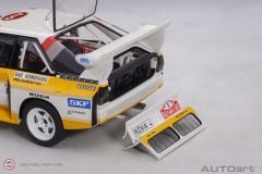 1:18 Autoart 1986 Audi Sport Quattro S1 Rally Monte Carlo 1986 #6